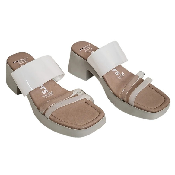 Wonders D-1002 Platform Slide Sandals - Picture 4 of 9